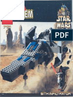 LEGO Sith Infiltrator Instruction Manual 7151
