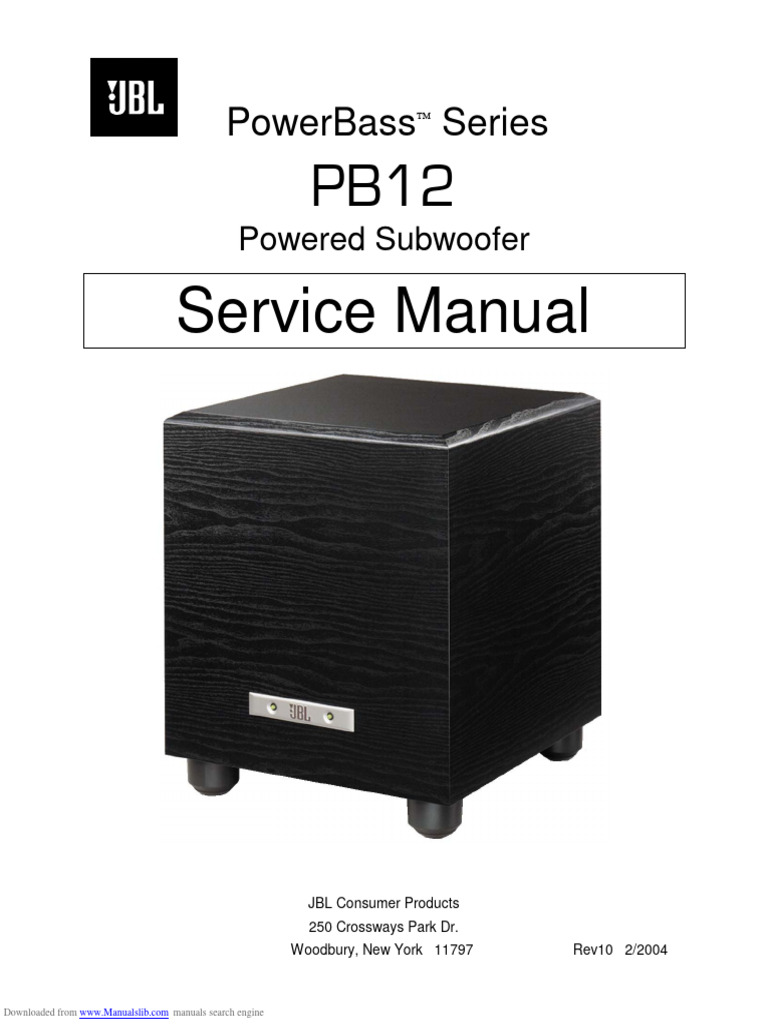 PB 12 | PDF | Amplifier | Loudspeaker