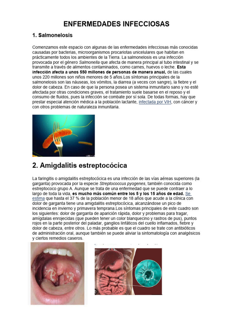 Enfermedades Infecciosas | PDF