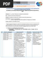 Plan de Mejora de Los Aprendizaje 2025 | PDF | Evaluación | Aprendizaje