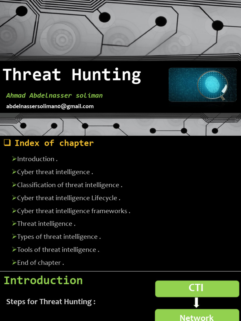 Cyber Threat Intelligence Guide | PDF | Security | Computer Security