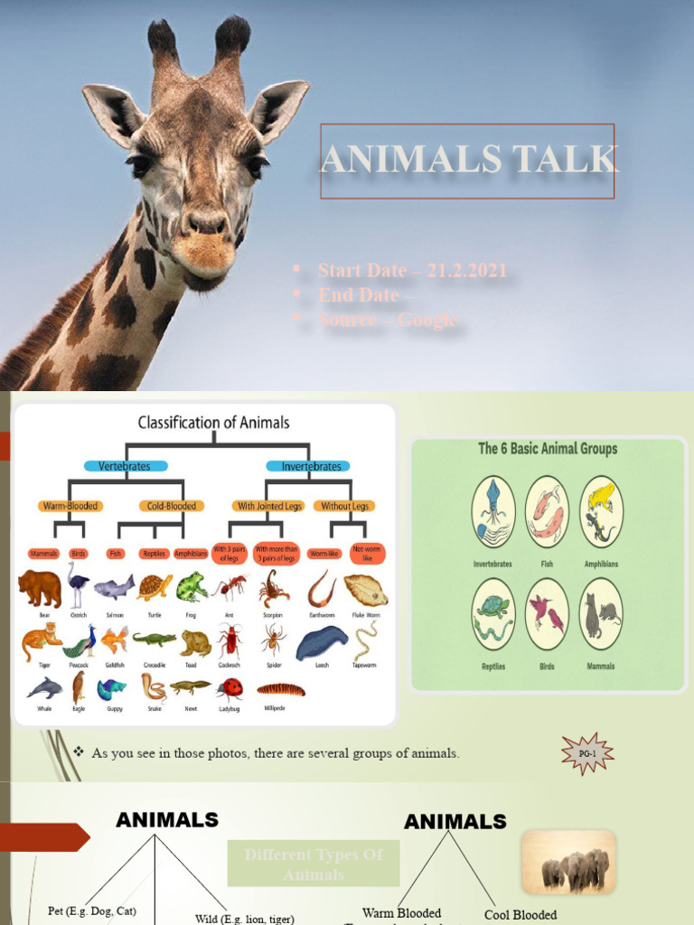 Animals Talk | PDF | Pet | Extinction