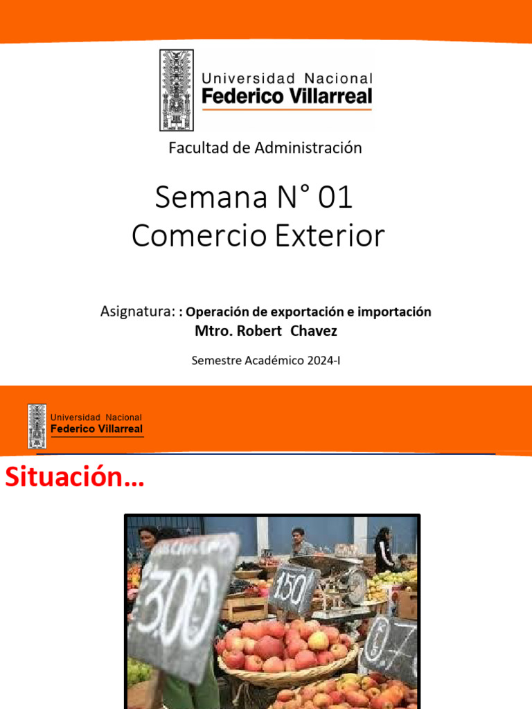 1ra Sesión Comercio Exterior Pdf El Comercio Internacional Comercio