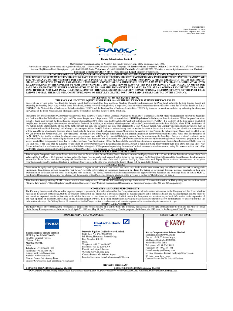 1287656584090 | PDF | Stocks | Initial Public Offering