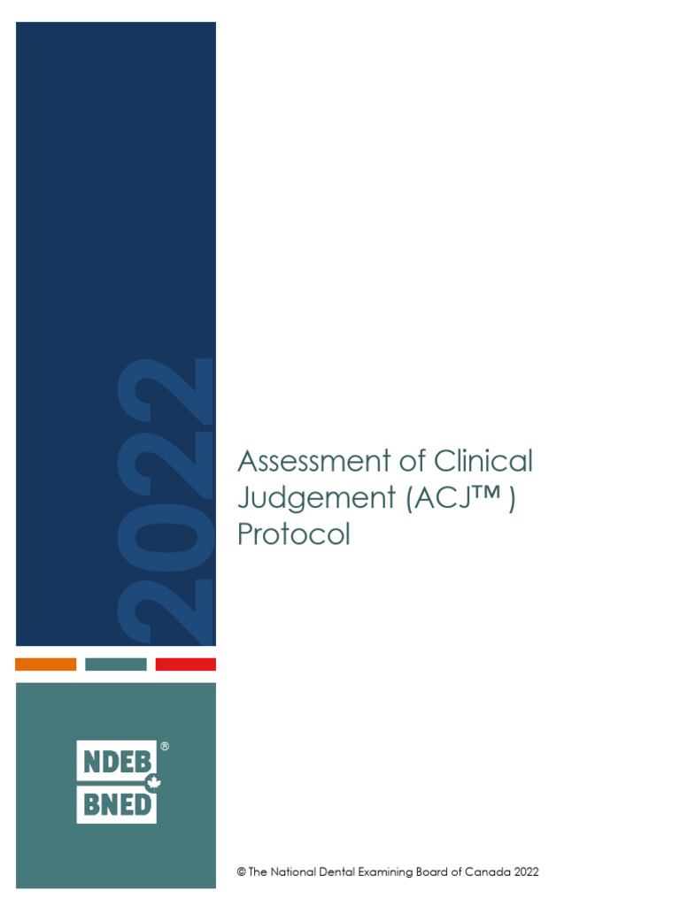 2022 ACJ Protocol - ApprovedOct2021 | PDF | Medical Specialties ...