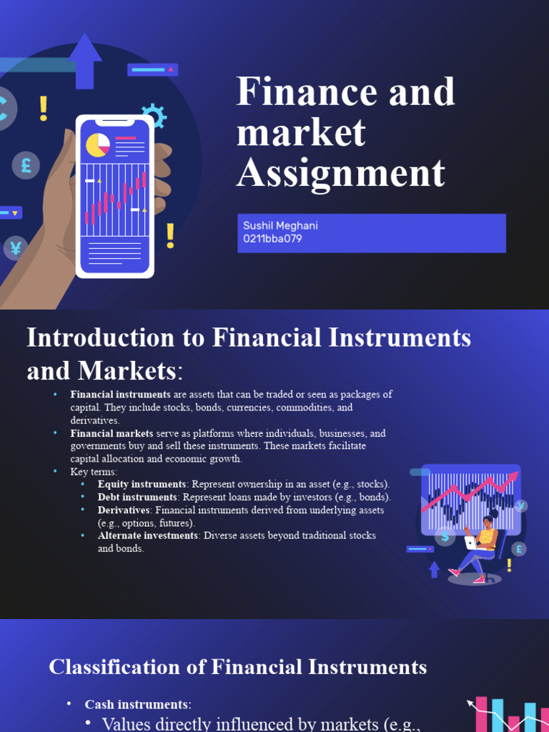 Overview of Financial Instruments & Markets | PDF | Financial Markets ...