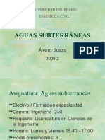 Aguas Subterráneas: Álvaro Suazo