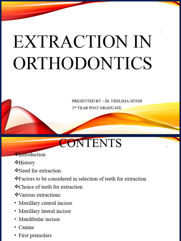 Serial Extraction Methods in Orthodontics | PDF | Orthodontics | Tooth
