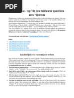 Quiz biblique : 68 questions et réponses | PDF | Évangile selon Luc | Josué