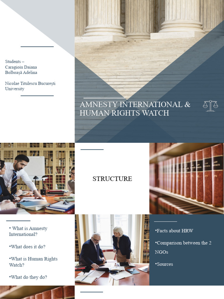 Human Rights Watch&Amnesty International Presentation | PDF | Human ...