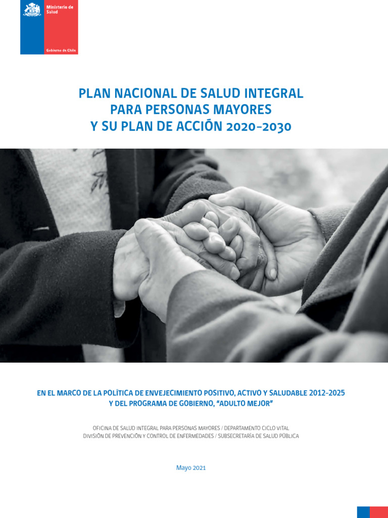 Plan Nacional de Salud para Mayores 2020-2030 | PDF | Envejecimiento ...