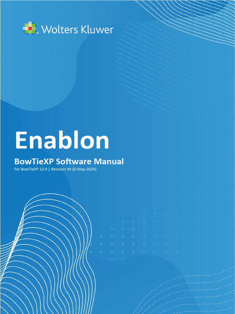 BowTieXP Software Manual - For Release 12.0 | PDF | Hazards | Risk