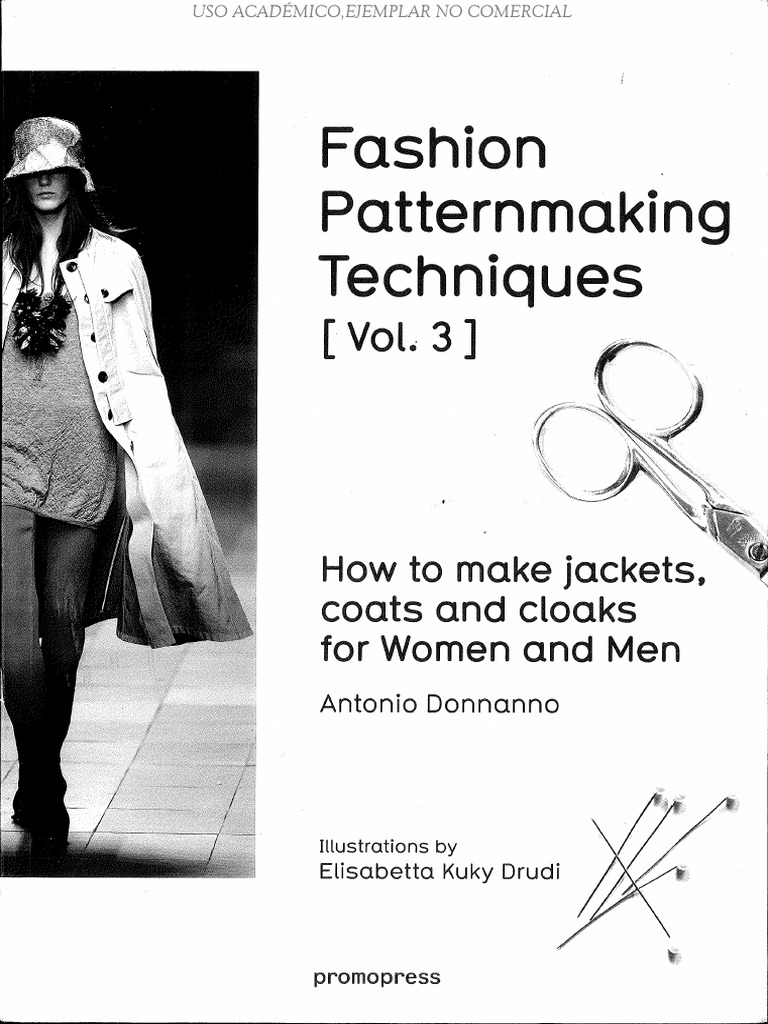 Copia de Fashion Patternmaking Techniques Vol 3 A Donnanno 1 | PDF