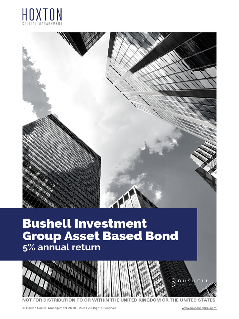 HCM X Bushell Investment Group Bond (No WithHolding Tax) | PDF ...