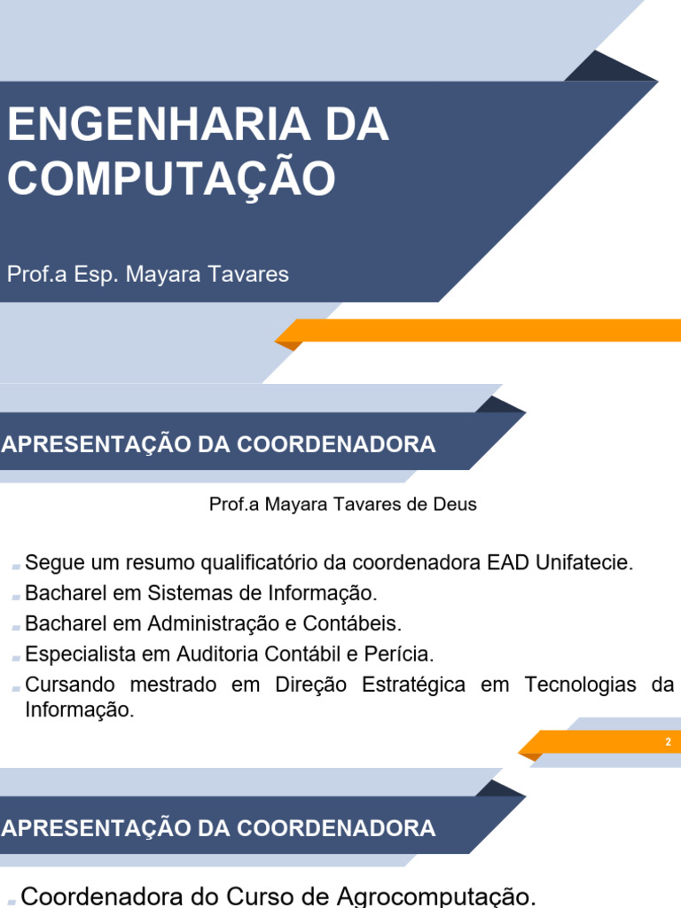 Curso de Engenharia da Computação EAD | PDF | Engenharia | Engenharia ...