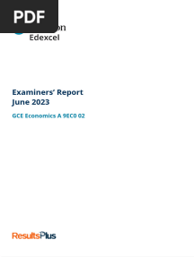 Paper 2 SM - Examiner Report