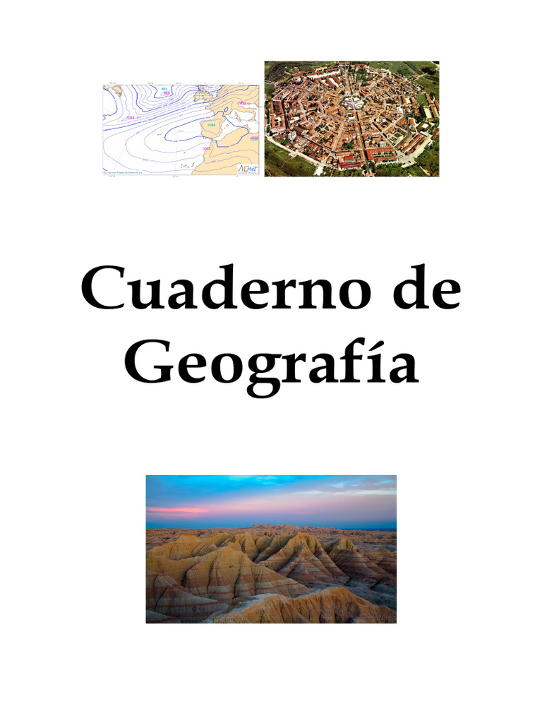 Cuaderno de Geografía 2020-21 | PDF | Clima | Herida