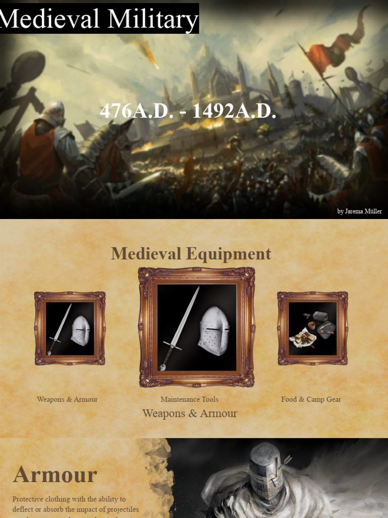 Medieval Weapons & Armour Guide | PDF | Law | History