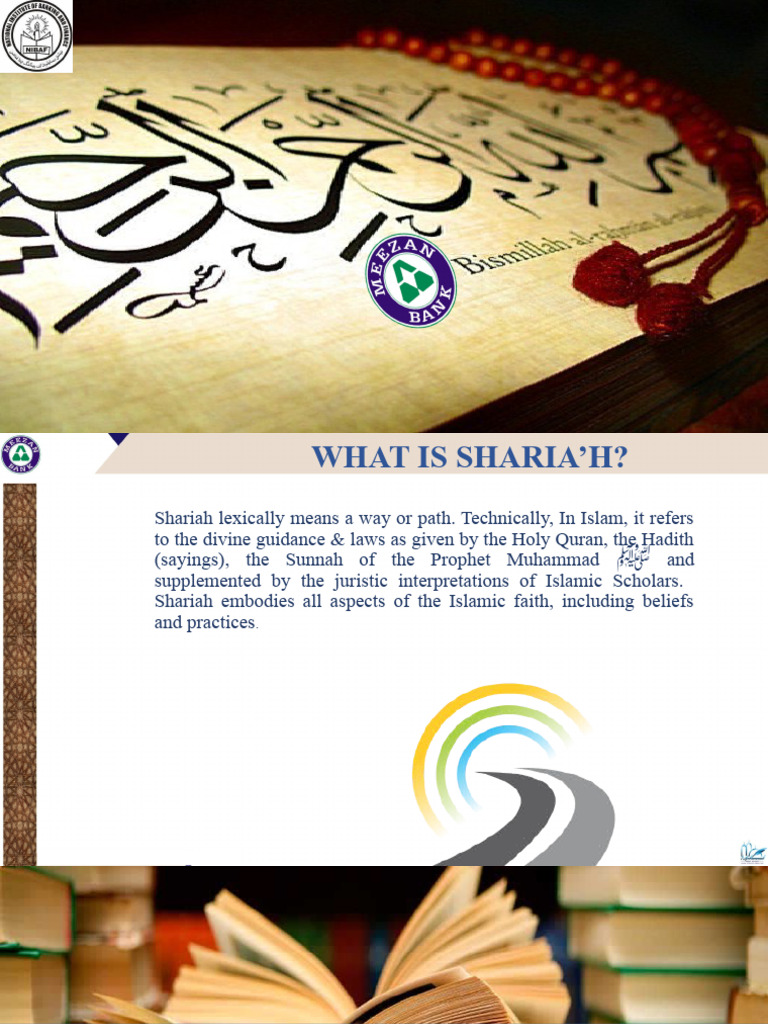 1.2 Sources of Shariah Riba Its Prohibition | PDF | Hadith | Islamic ...