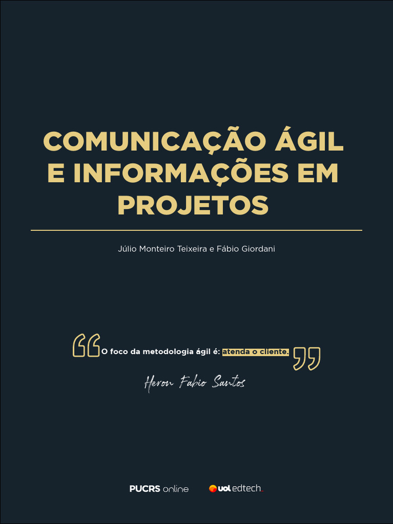 Livro Da Disciplina Comunicao Gil e Informaes em Projetos - 1 | PDF ...