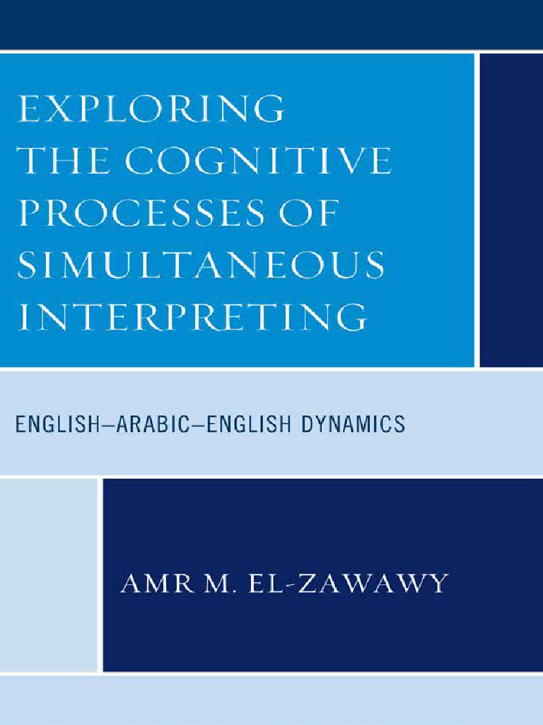 Congnitive processes of s interpretation pdf linguistics translations
