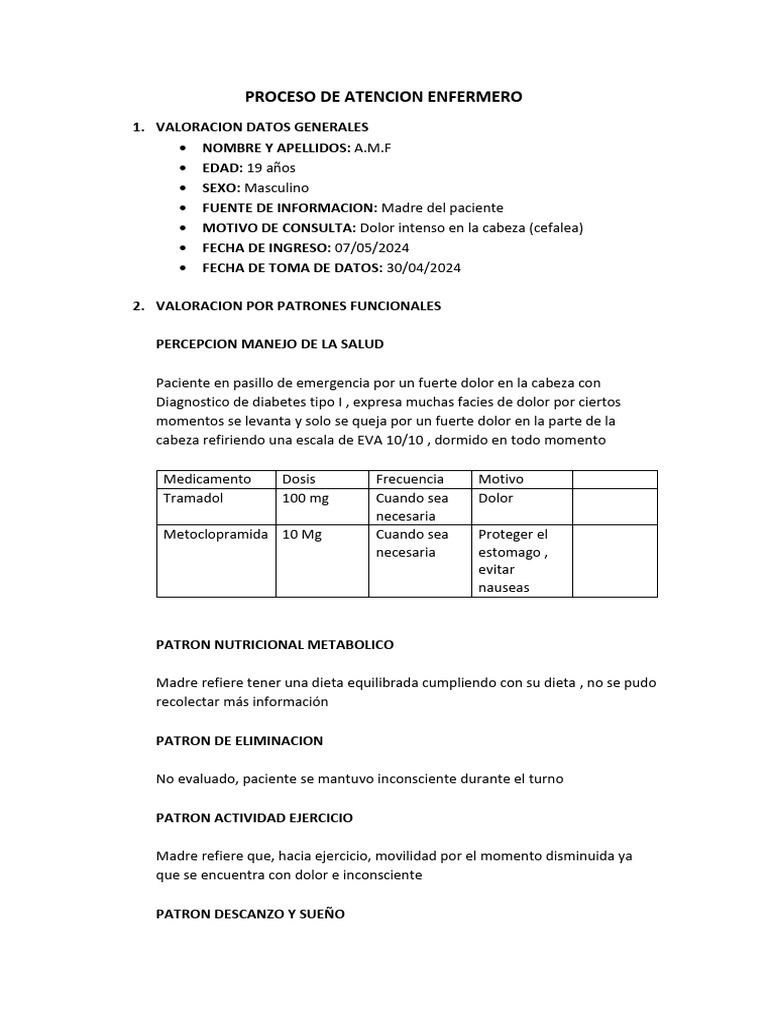 2 Pae de Emergencia | PDF | Diabetes | Insulina