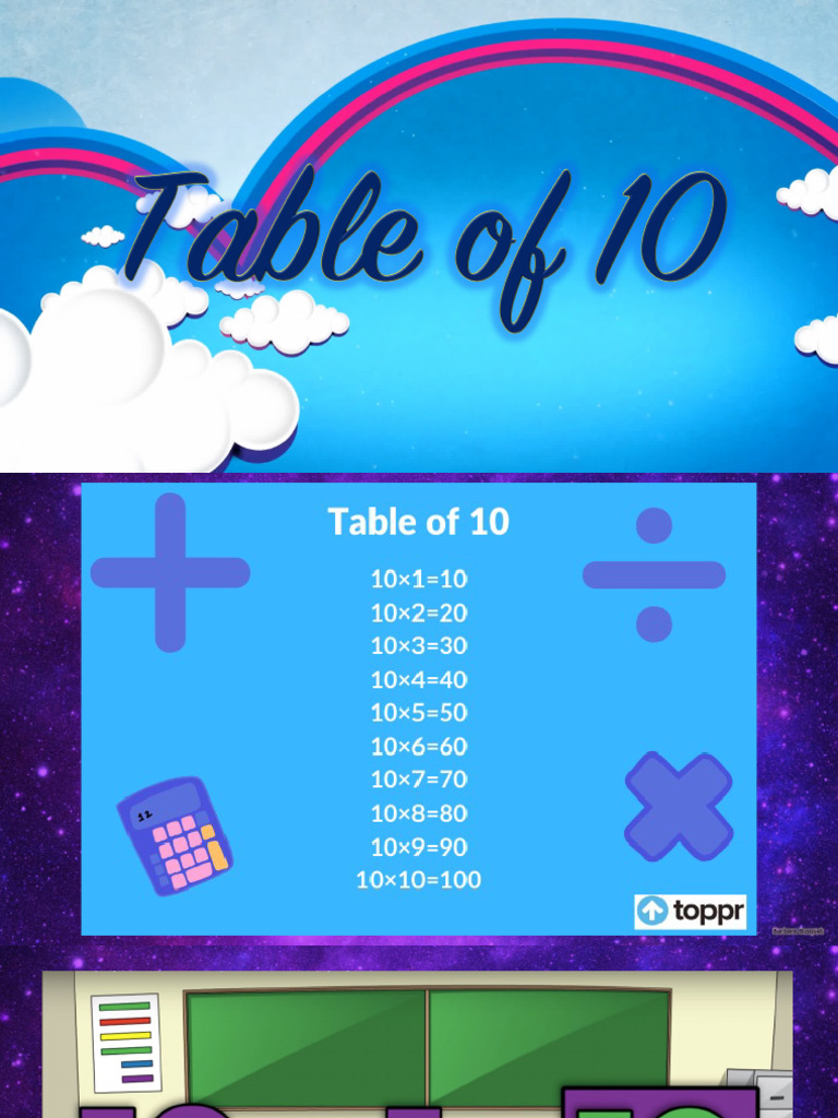 Table of 10 pdf