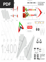 Airbus A321XLR Model Blueprint | PDF