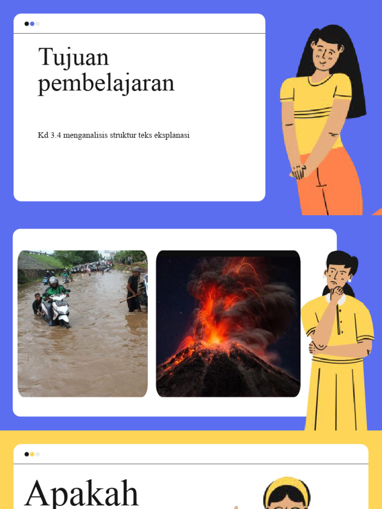 Kuning dan Oranye Sederhana Bersih Digital Permainan Tebak Gambar yang