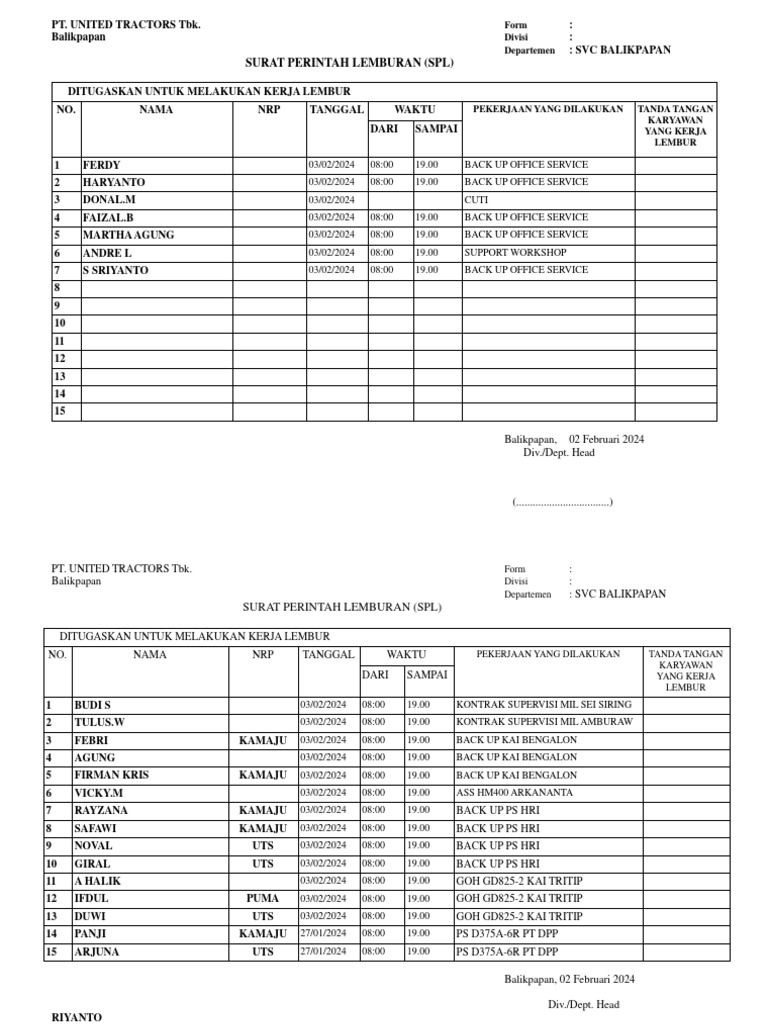 SPL Office Update 03-02 2024 | PDF