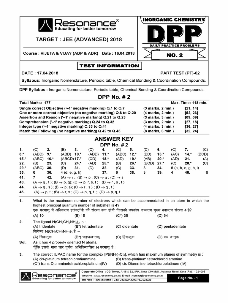 (11927) DPP 2 Revision DPP 2 B | PDF