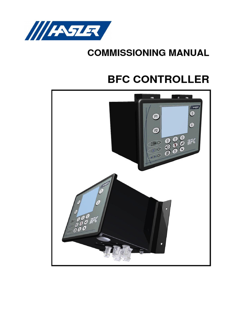 Bfc Controller Commissioning Manual Pdf Safety Equipment