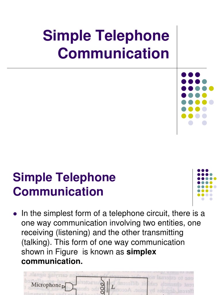 Simple Telecom System | PDF