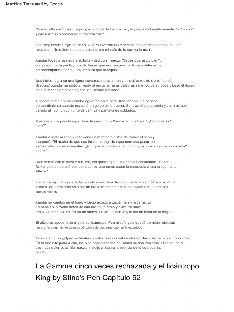 The 5 Time Rejected Gamma The Lycan King (201 400) (051 100) PDF Hombres lobo