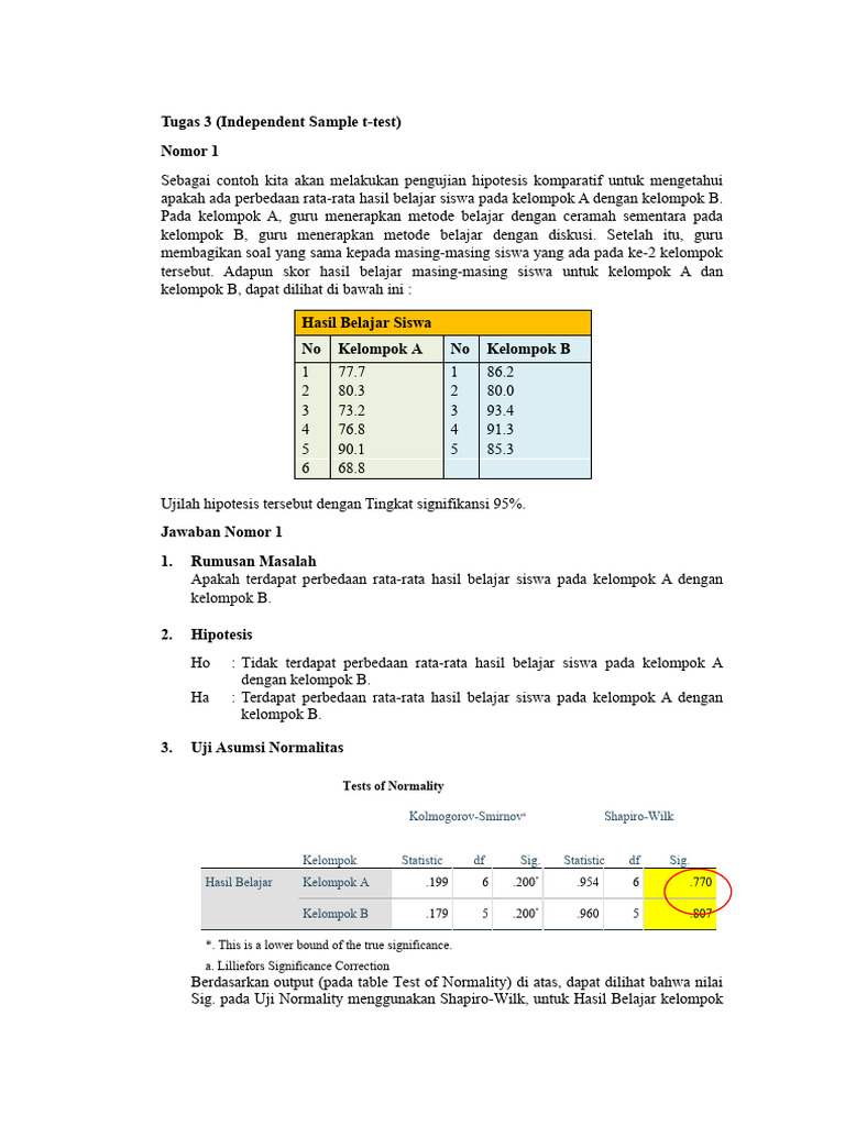 Perbandingan Hasil Belajar Siswa Metode Diskusi vs Ceramah | PDF