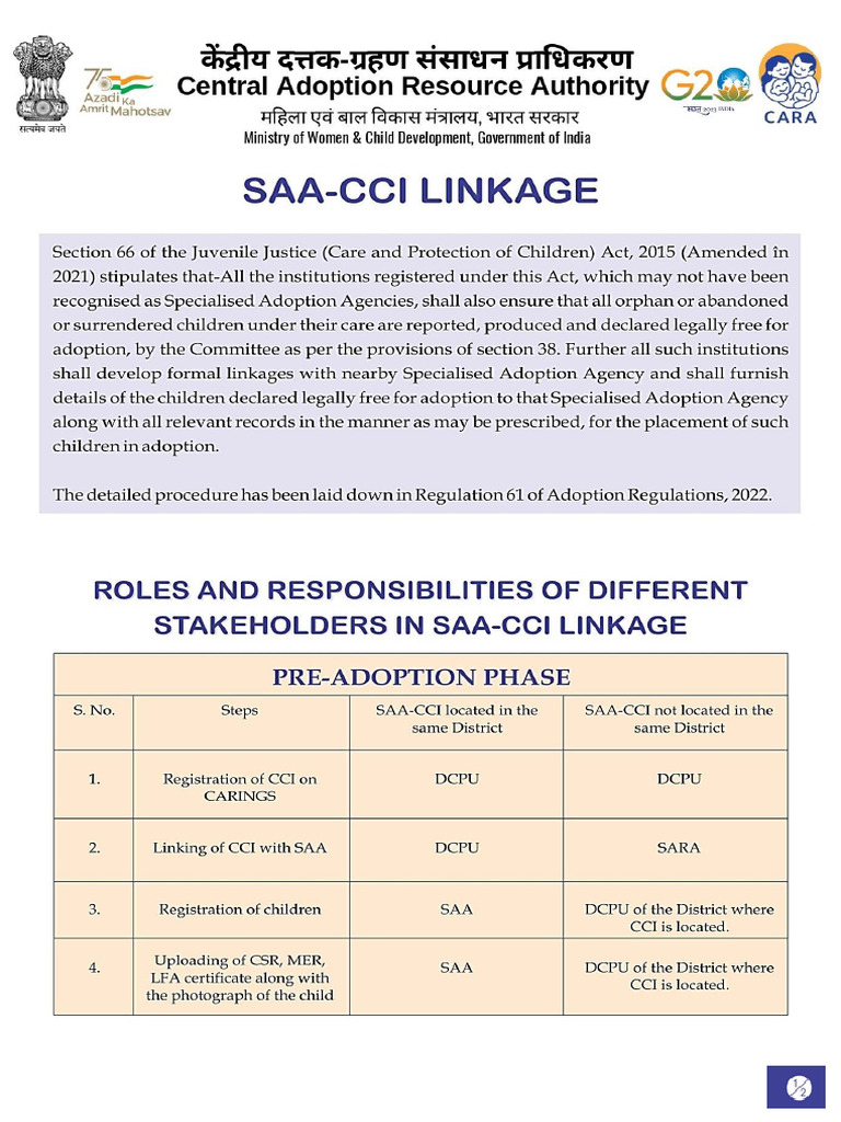 Saa-Cci Linkage 281123 | PDF