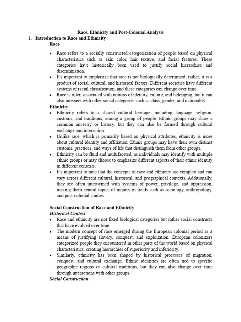 Race Pdf Intersectionality Race Human Categorization