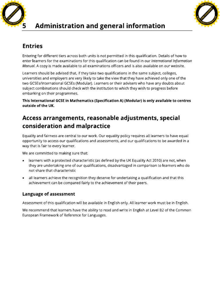 IGSCE Maths G09 05 | PDF