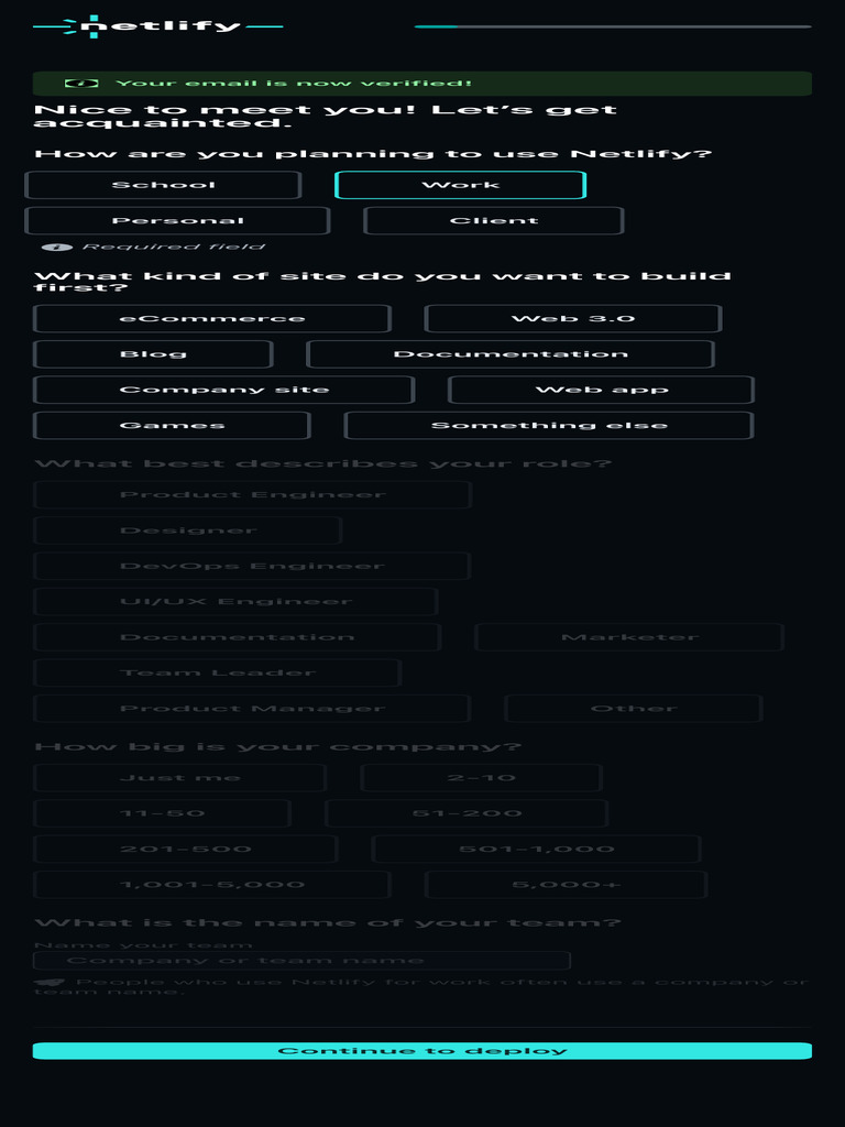 Getting Started with Netlify Setup | PDF