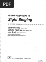 Download A New Approach to Sight Singing by Uri Kochavi SN74061645 doc pdf
