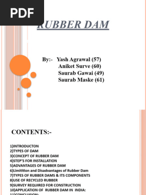 Rubber Dam Ppt