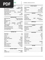 B767 Checklist | PDF | Flap (Aeronautics) | Switch