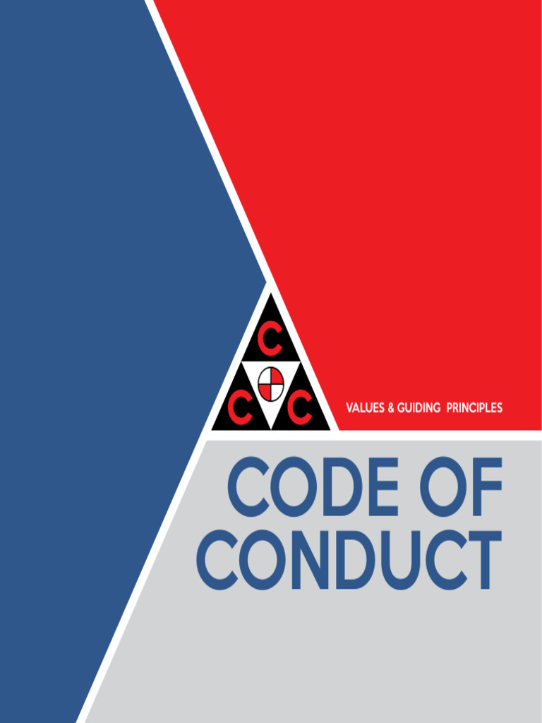 Values Guiding Principles Code Of Conduct Download Free Pdf