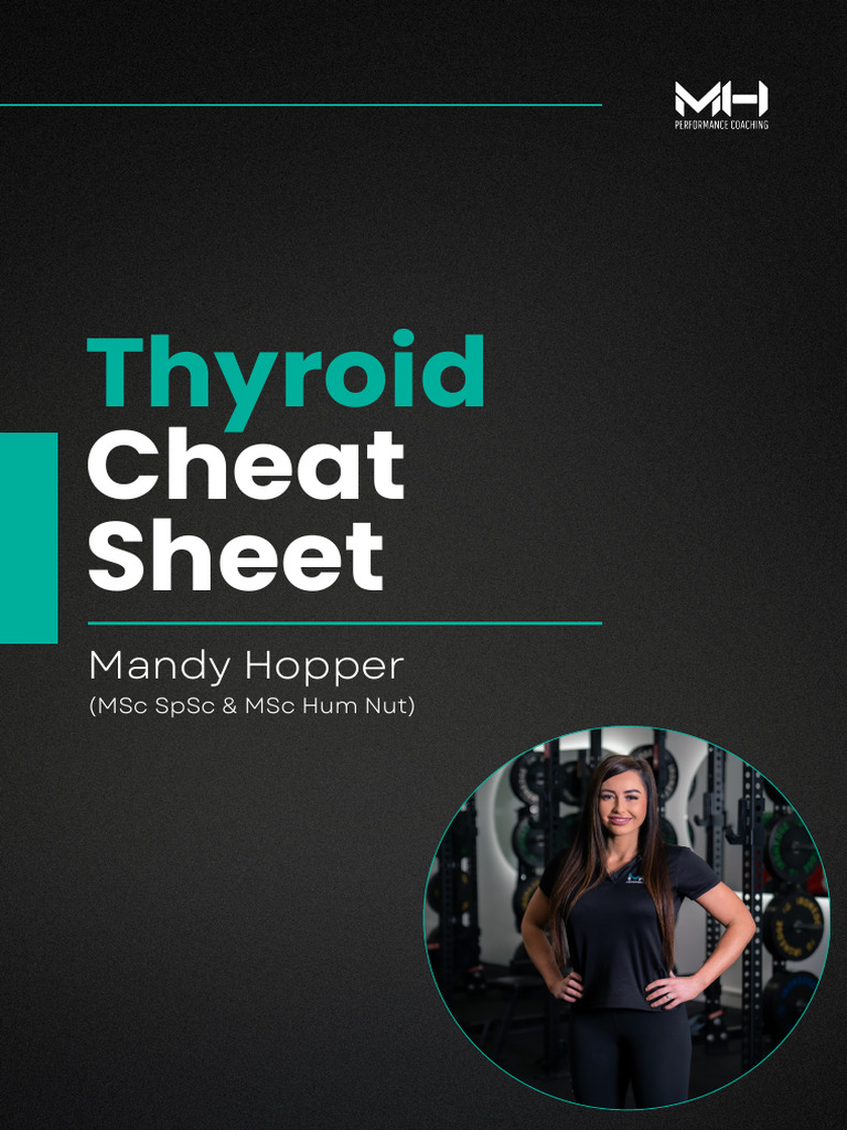 Thyroid Cheat Sheet | PDF | Thyroid | Hypothyroidism