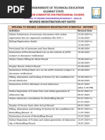ACPC 2026-27 KeyDates | PDF | Educational Stages