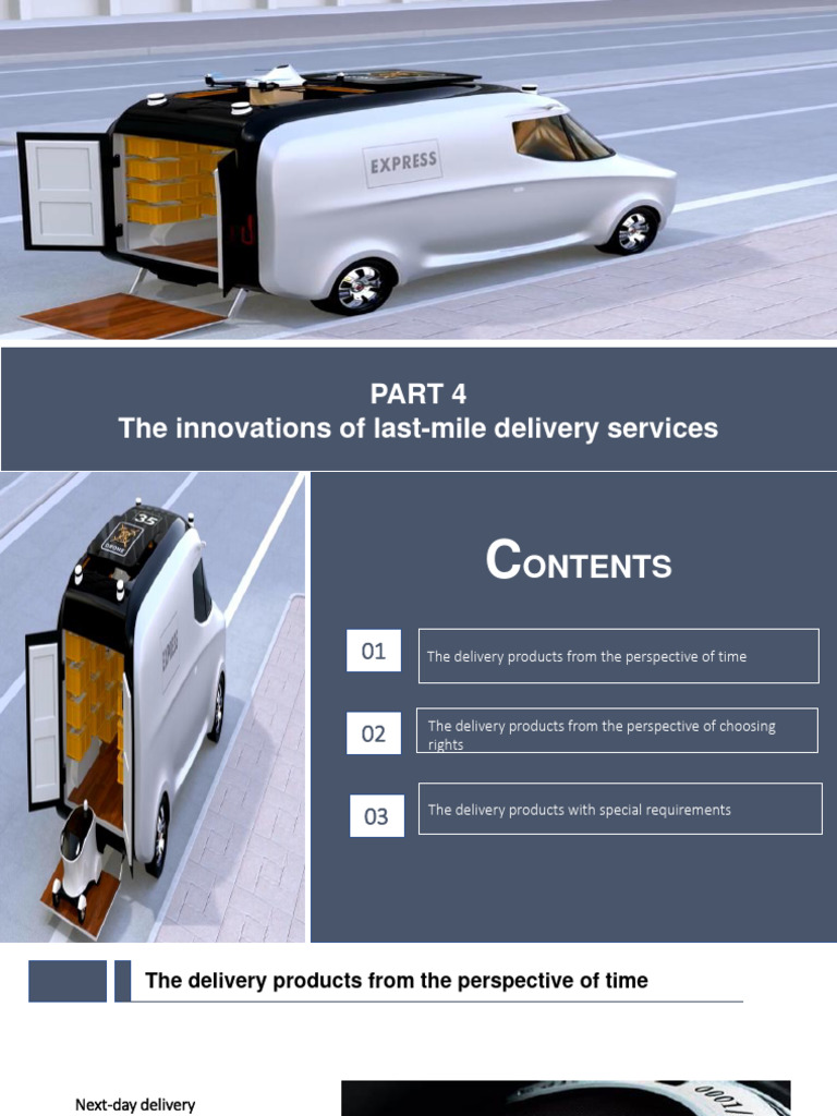 Capitalism’s answer to last-mile delivery