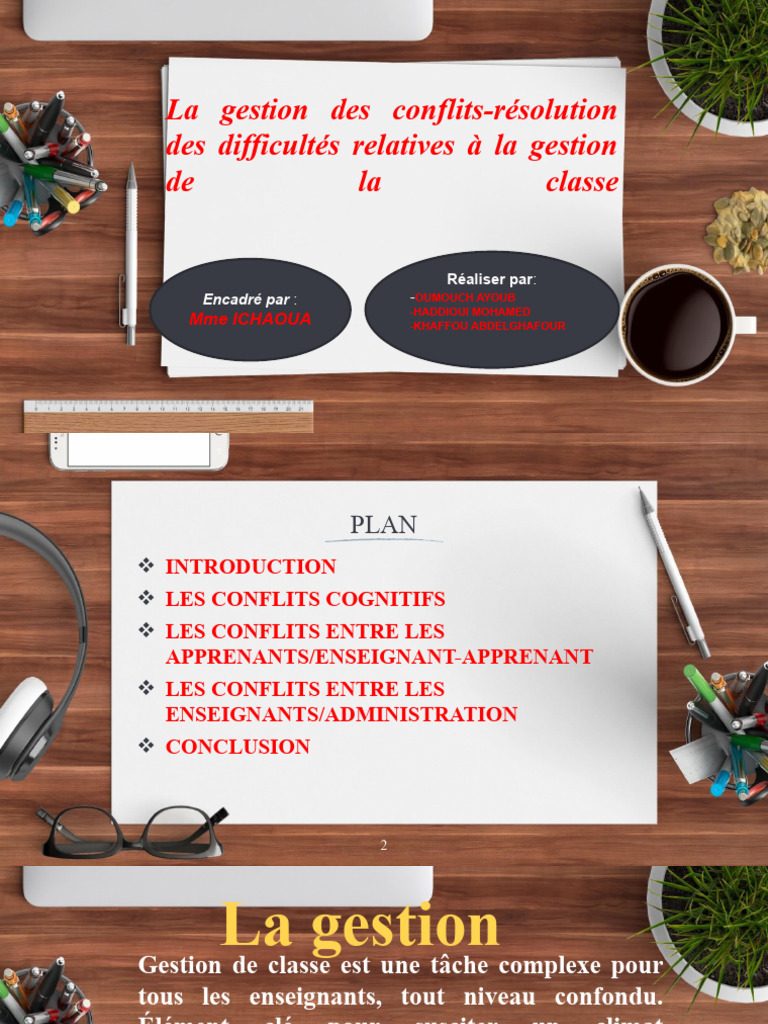 Gestion des conflits en milieu éducatif | PDF | Résolution de conflit ...