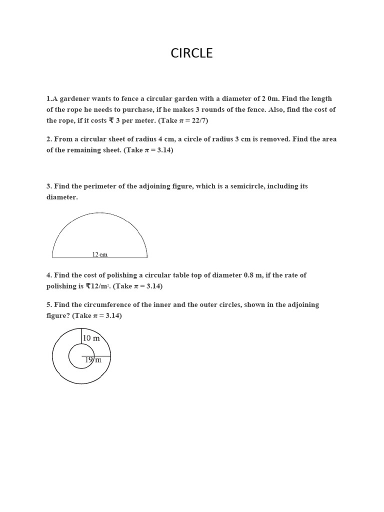 PERIMETER AND AREA Rev 1 | PDF | Teaching Methods & Materials | Home ...