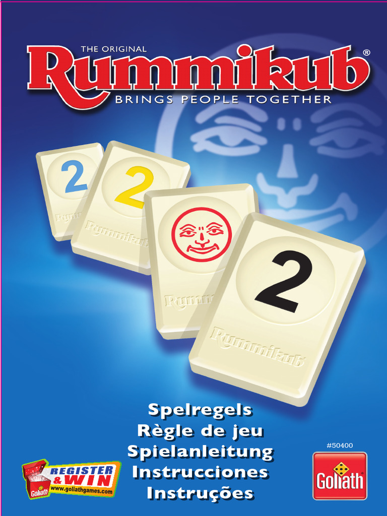 Règles du jeu Rummikub pour 6 joueurs | PDF | Bleu