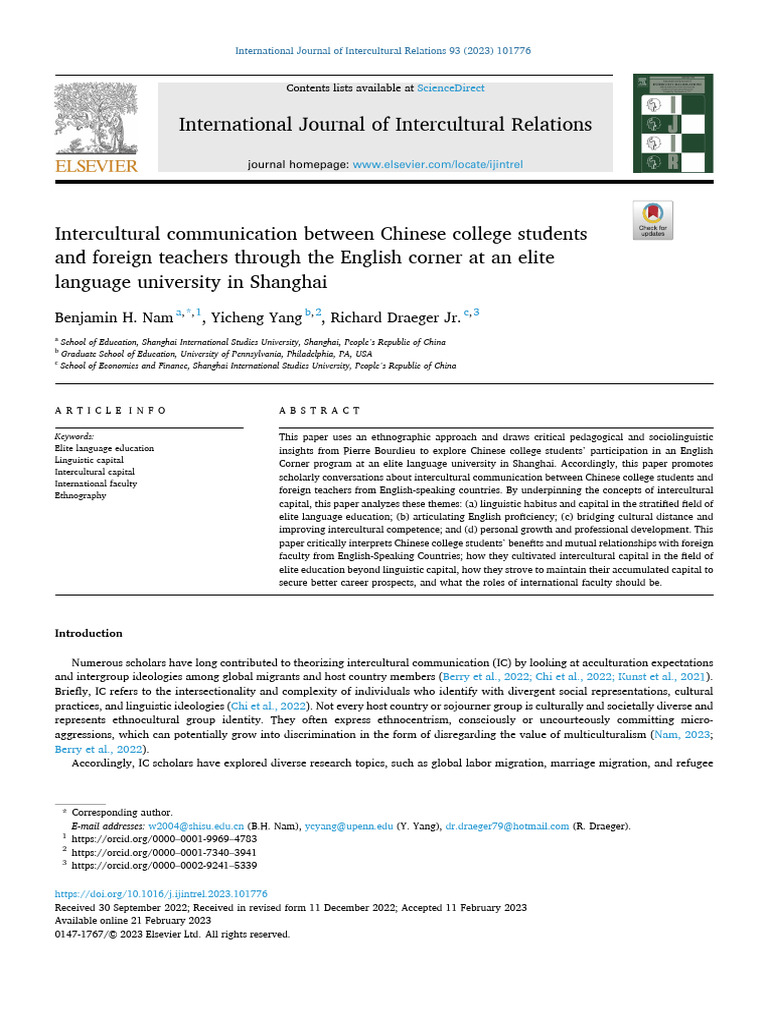 WHAT IS INTERCULTURAL COMMUNICATION CLASS IN COLLEGE intelligence overview